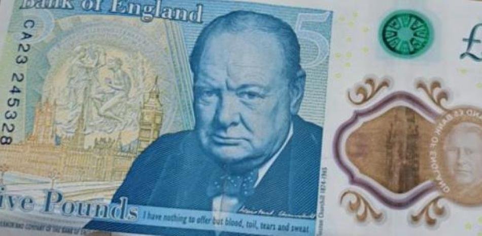 Winston Churchill dejará de figurar en los billetes del Reino Unido