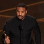 Michael B. Jordan recibe su primer Óscar a mejor actor por su actuación en Sinners