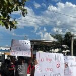 LA VEGA PROTESTA POR APAGONES PROLONGADOS